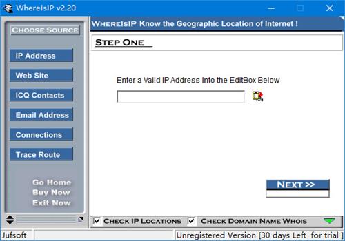WhereisIP怎么用？WhereisIP使用方法