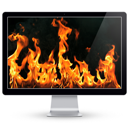 Fireplace live HD for Mac(壁炉火焰动态壁纸)