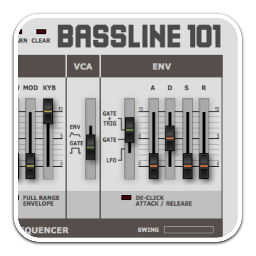 TAL BassLine 101 for Mac破解版(单声道低音合成器)附注册机