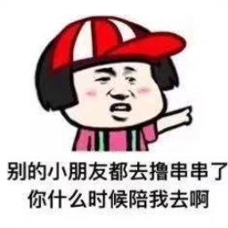 别的小朋友都去撸串串了表情包