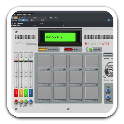 Initial Audio Boom Bap Bang Drum Kit for Mac(鼓套件)